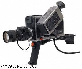 Vintage video camera